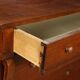 Commode de restauration ancienne en noyer 3 tiroirs '800