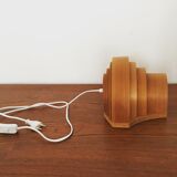 Wooden wall lamp