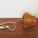 Wooden wall lamp