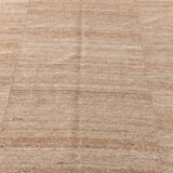 8x11 Bronze & Beige Ethnic Vintage Kilim Rug, 241x350Cm