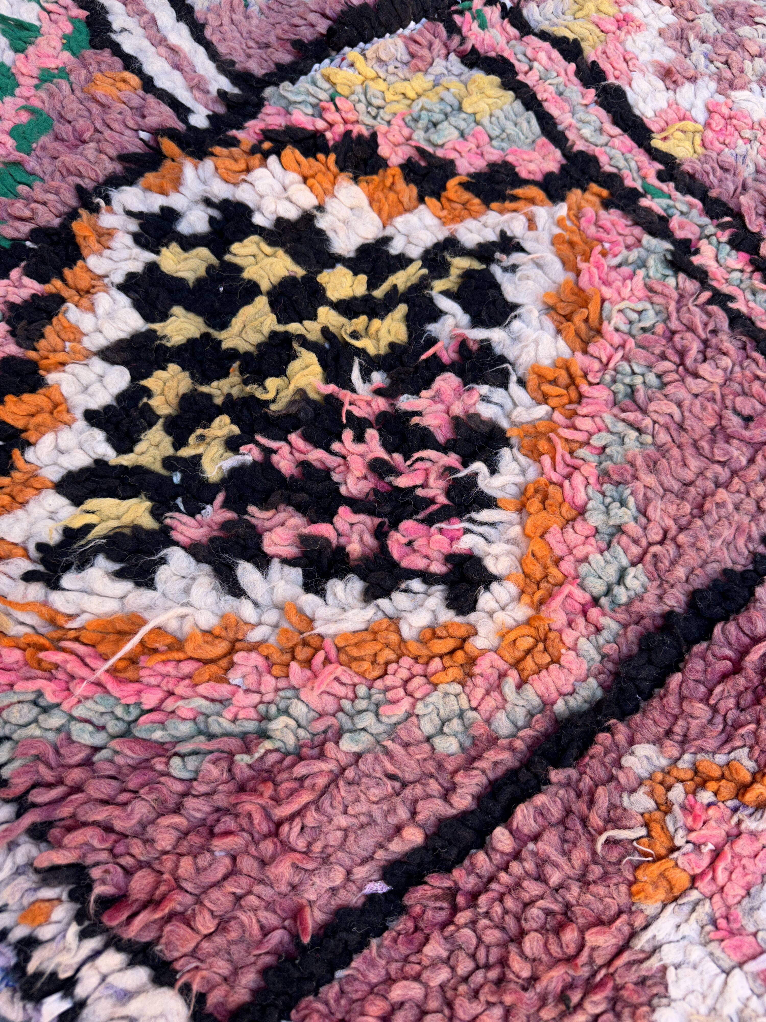 Colorful Boujad Moroccan rug - 175 x 280 cm
