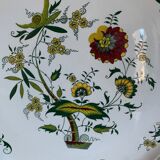 Large earthenware dish Digoin Sarreguemines