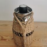 Vintage rattan thermos