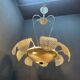 Grand lustre cascade en verre de Murano Barovier, années 1940