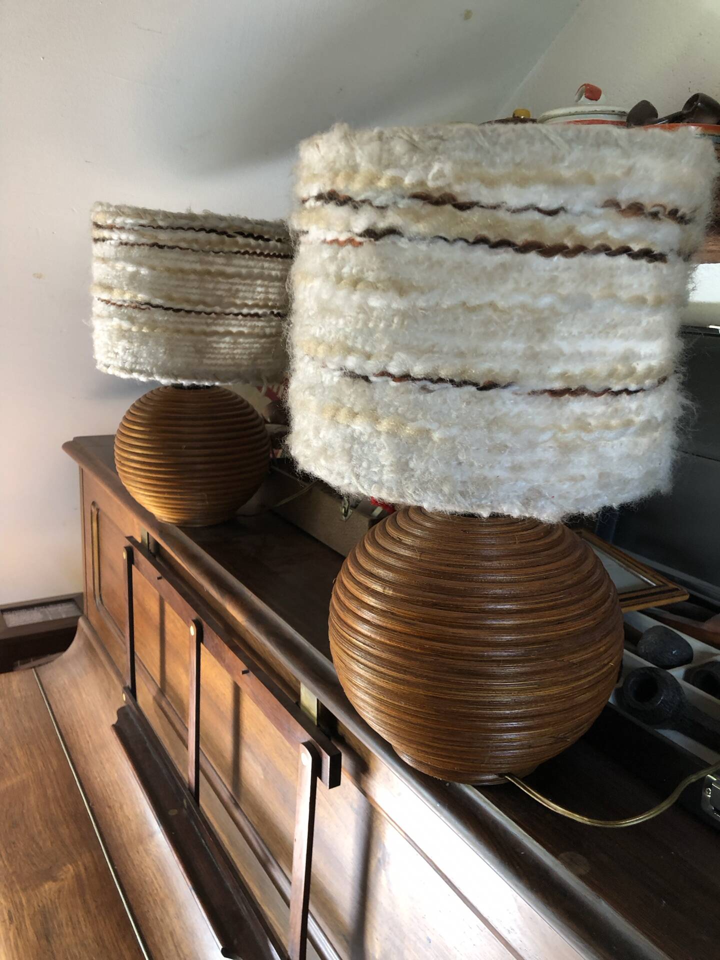 Table lamp pair