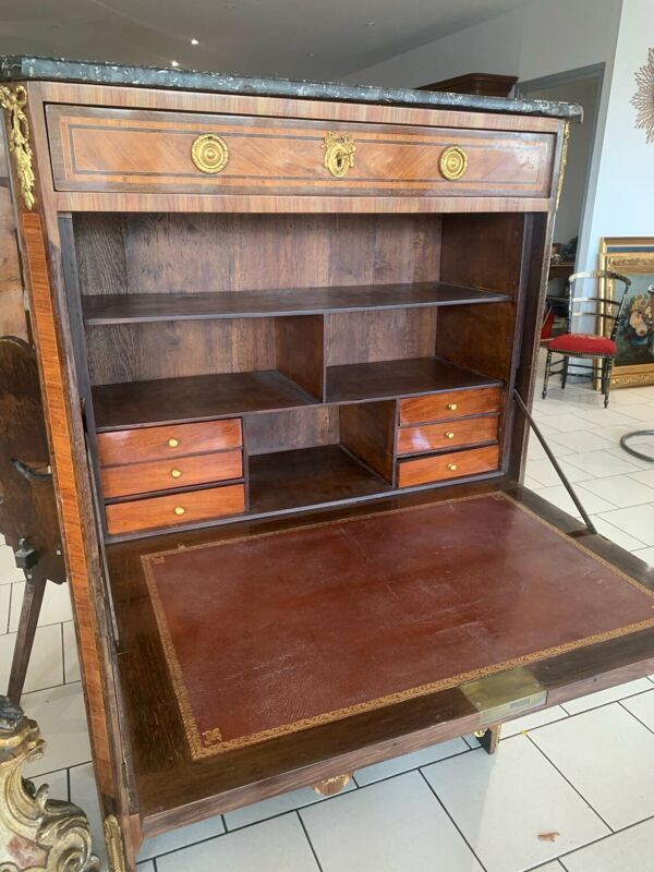 Ancien secrétaire Louis XVI estampillé J BIRKLE