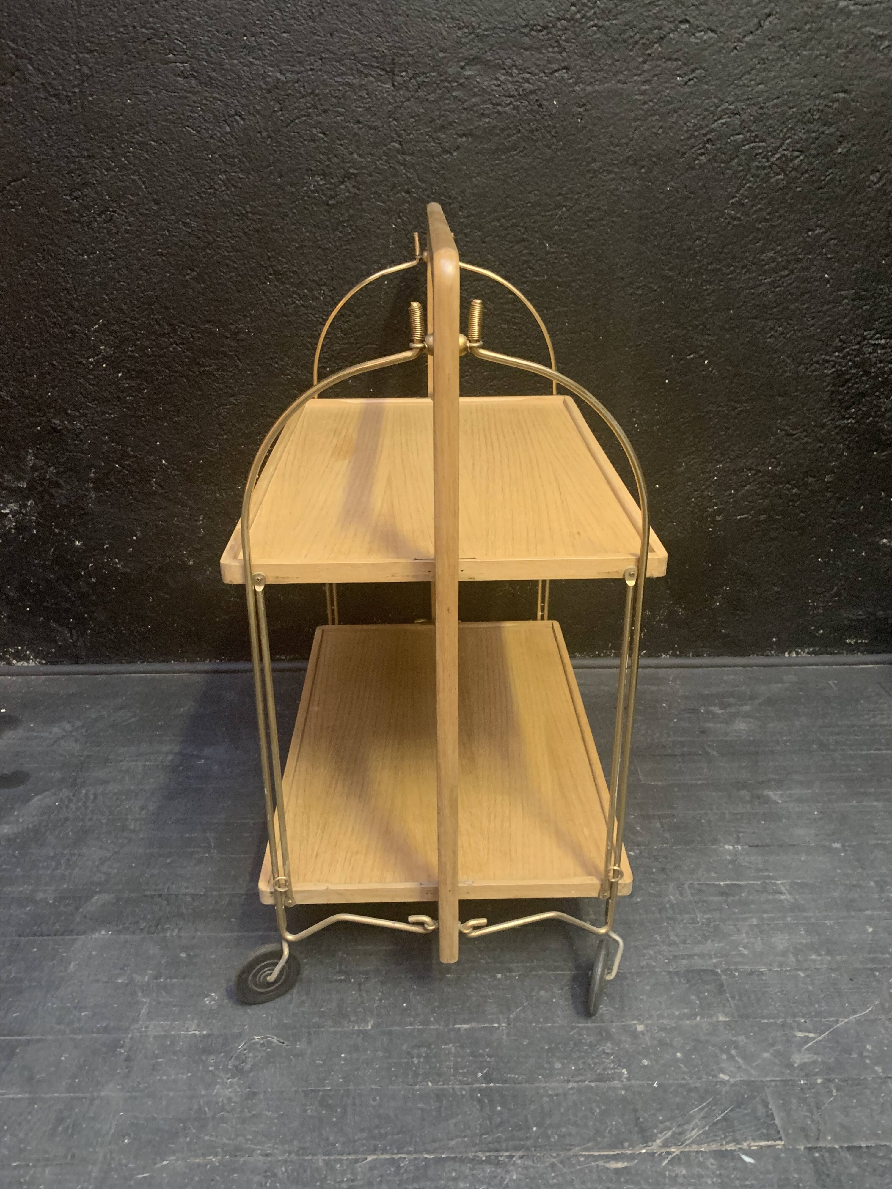 Rolling bar service, 1950