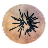 Enameled plate on copper by Jules Perrier Quebec Canada - 1950