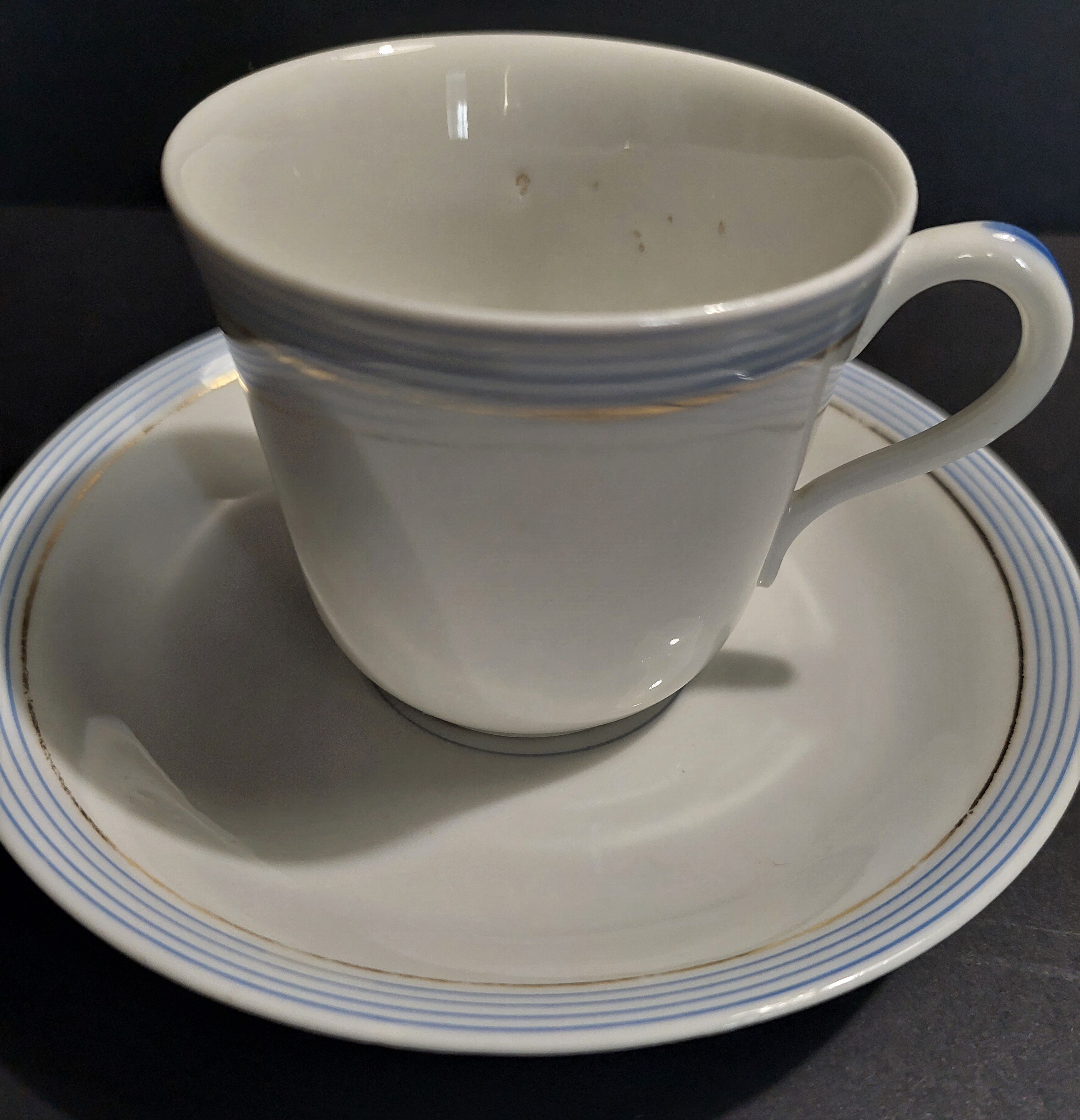 Porcelain coffee cup of Paris XIXth