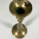 Candlestick in patinated gilded copper late nineteenth century