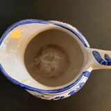 Domingo Punter blue ceramic pitcher, Teruel, 1960