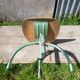 Former Anatomic metal workshop chair - seated - vintage adjustable wood file