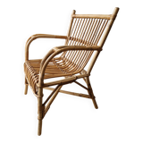 Children's rattan armchair chair