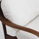 Set of 2 vintage Danish mid-century armchairs 1960s