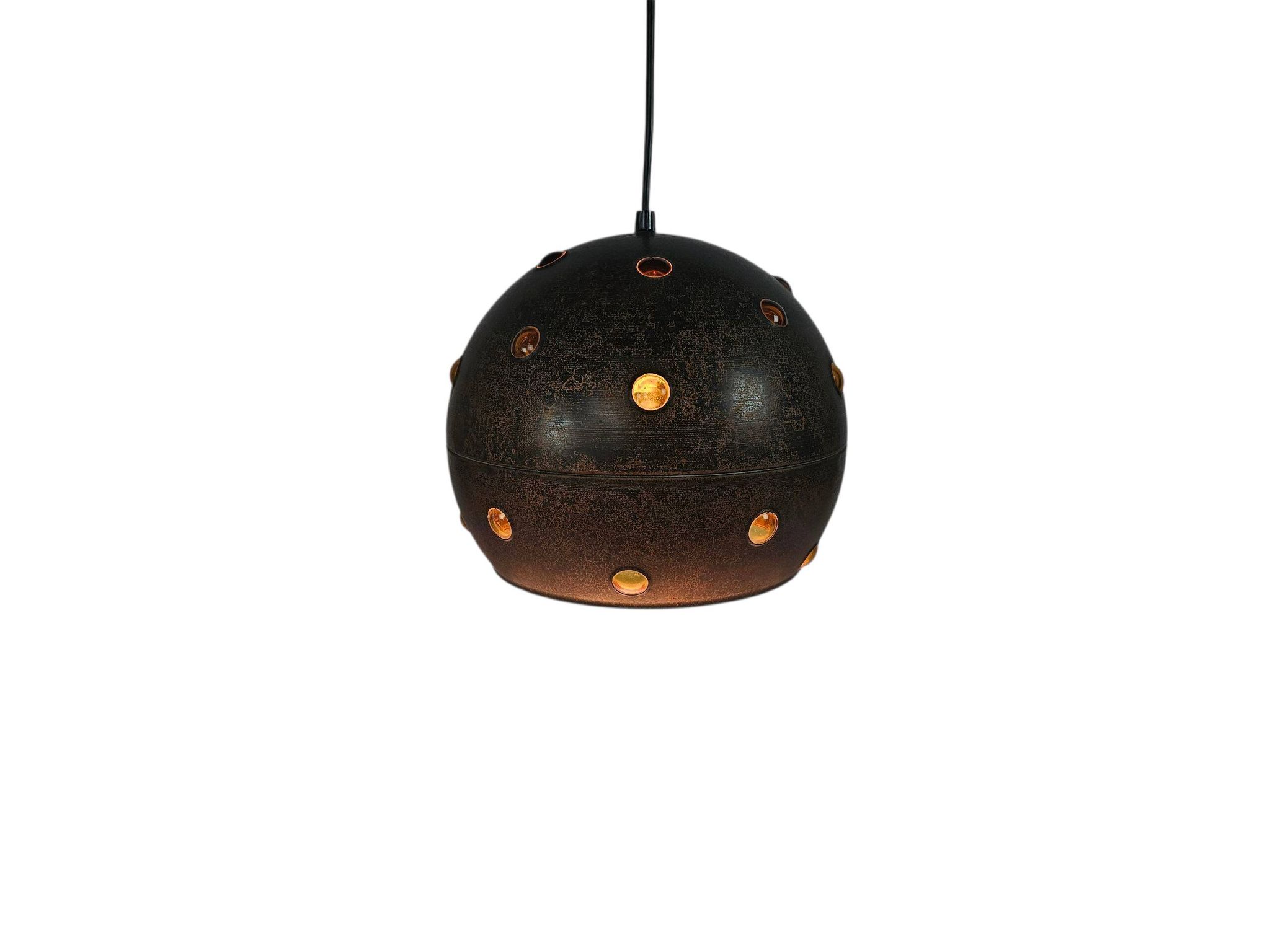 Raak Amsterdam - Nanny Still McKinney  - copper- hanging lamp - 60's