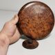 Boite ancienne ronde en loupe d'orme ou thuya