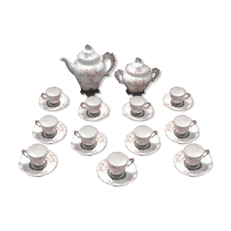 Coffee service Limoges porcelain