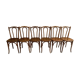 Suite 6 chaises bistrot Luterma 1930