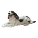 Sculpture of a Springer dog