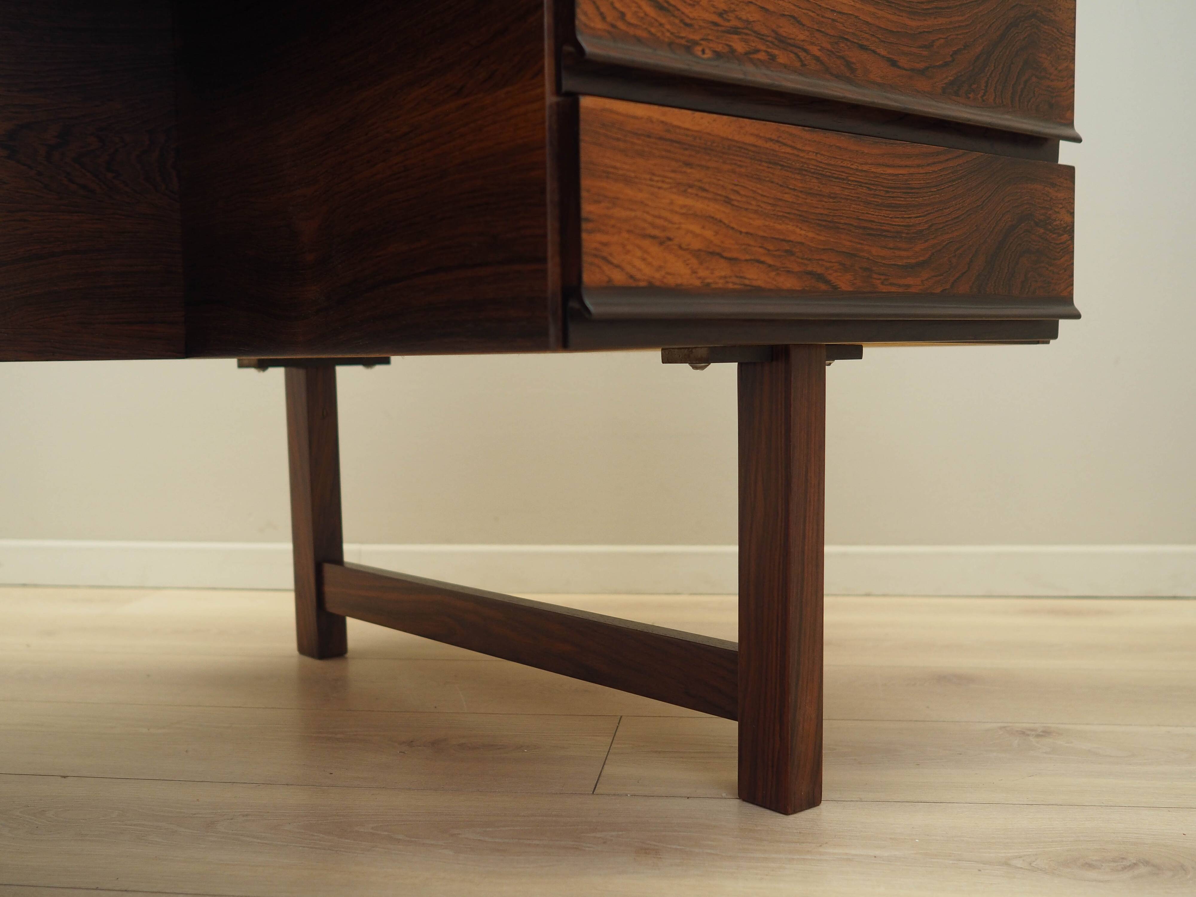 Rosewood desk, Danish design, 1970s, production: Denmark