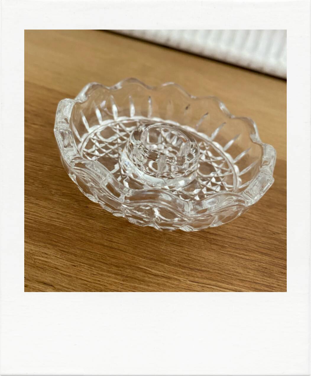 Duo crystal candle holders