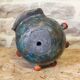Glazed raku head