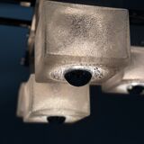 Italian cube pendant by Gaetano Sciolari, 1970s