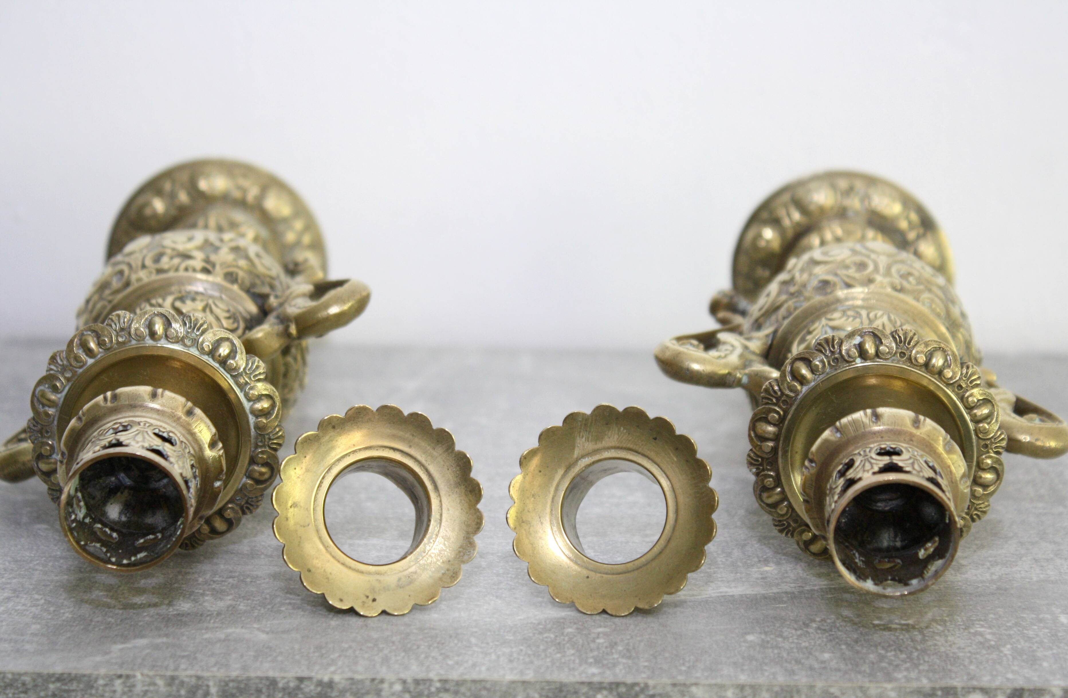 Bougeoirs Cassolettes Napoléon iii