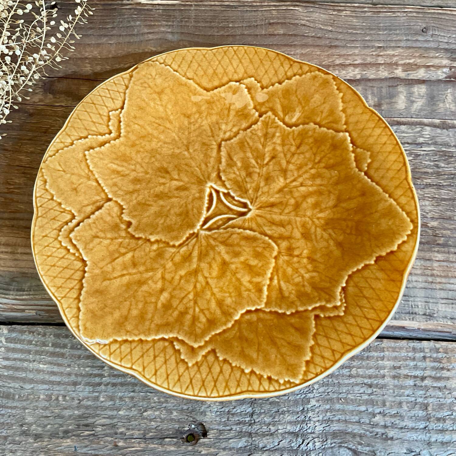Assiette « création primefleur » gien france