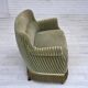 1960s, Danish 2-seater sofa, original furniture velour, beech wood.