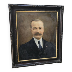 Huile sur toile portrait