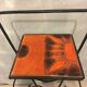 Wrought iron newspaper holder