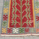 Handmade Small area kilim rug