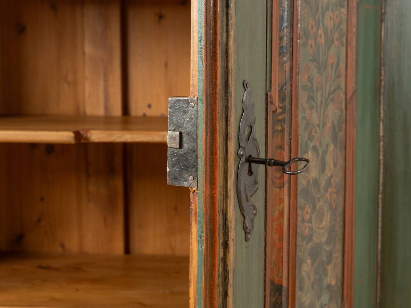 antique farmhouse cabinet, vintage