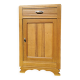 Vintage oak jam cabinet