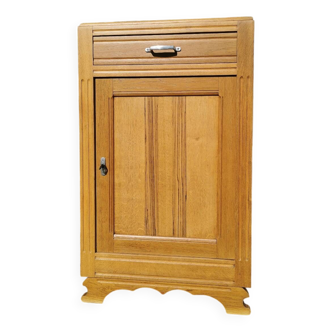 Vintage oak jam cabinet