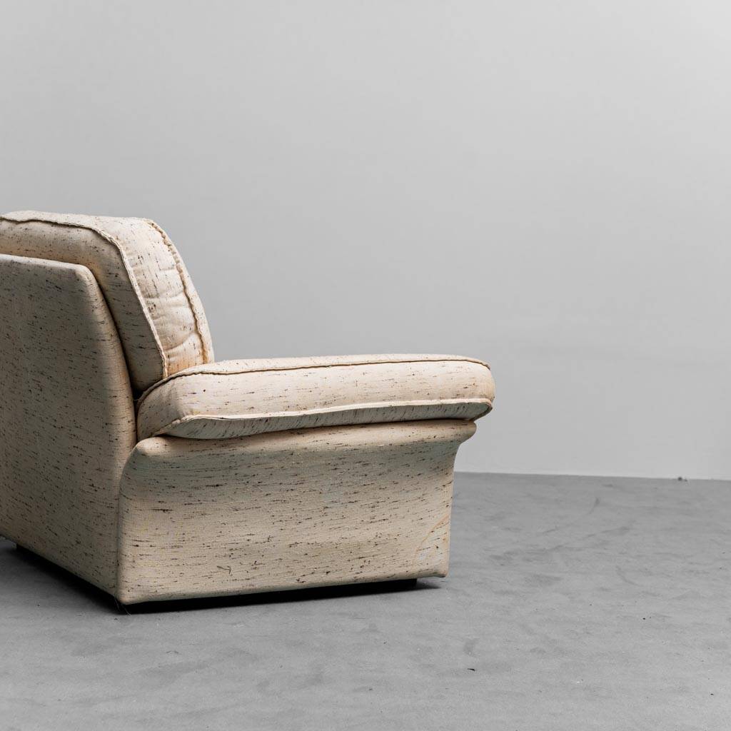 Divano 2 posti tessuto mod. soffio doimo anni ’70 vintage modernariato