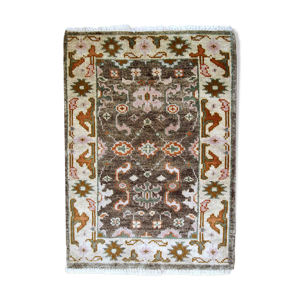 Vintage Indian Mahal handmade carpet