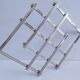 Art Deco style extendable silver metal trivet