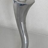 Postmodern aluminium candlestick