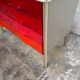Raymond Loewy red orange chest of drawers