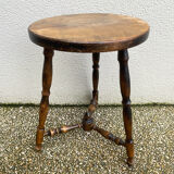 Beech tripod stool
