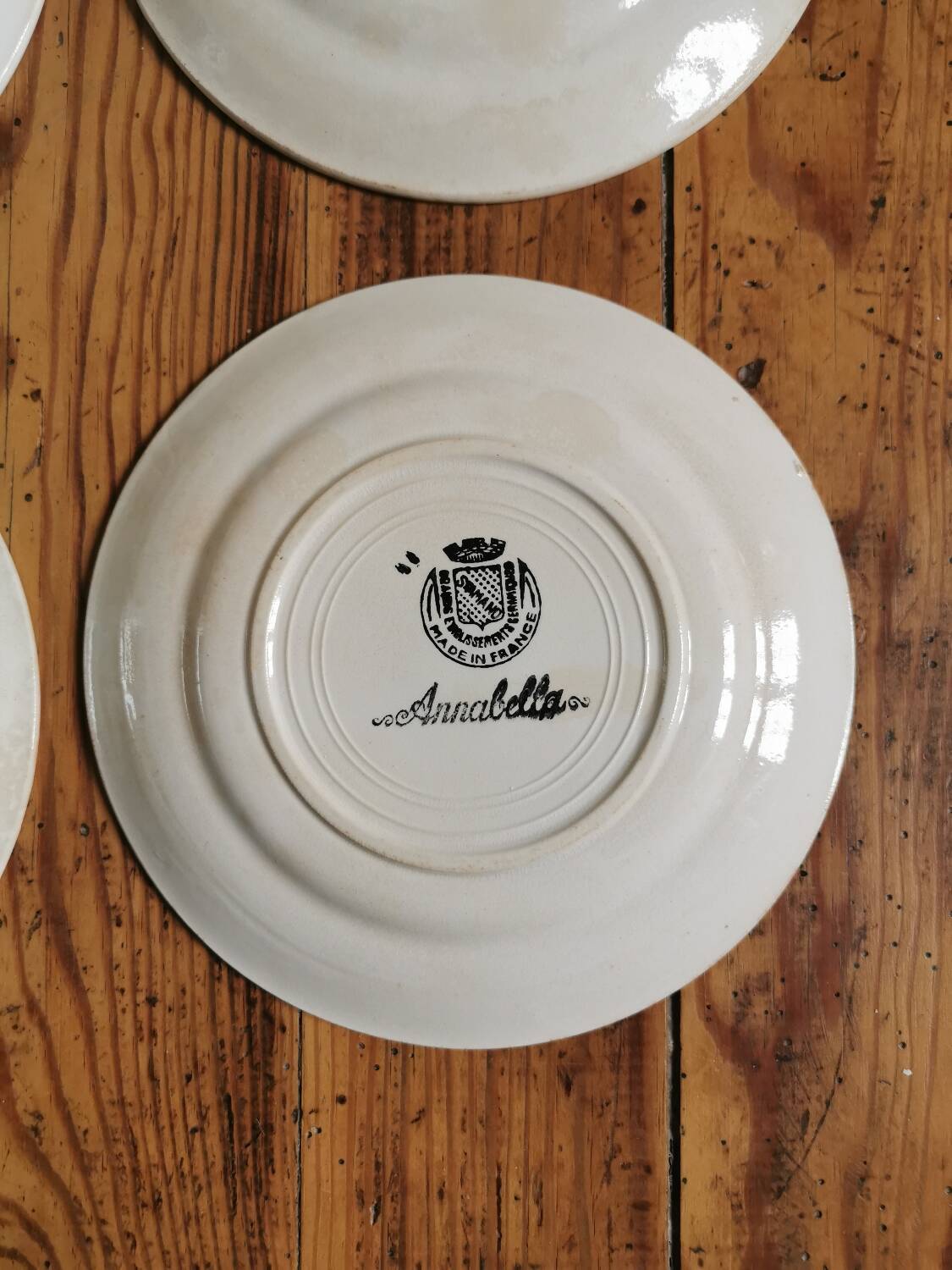 Mix of vintage dessert plates