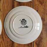 Mix of vintage dessert plates