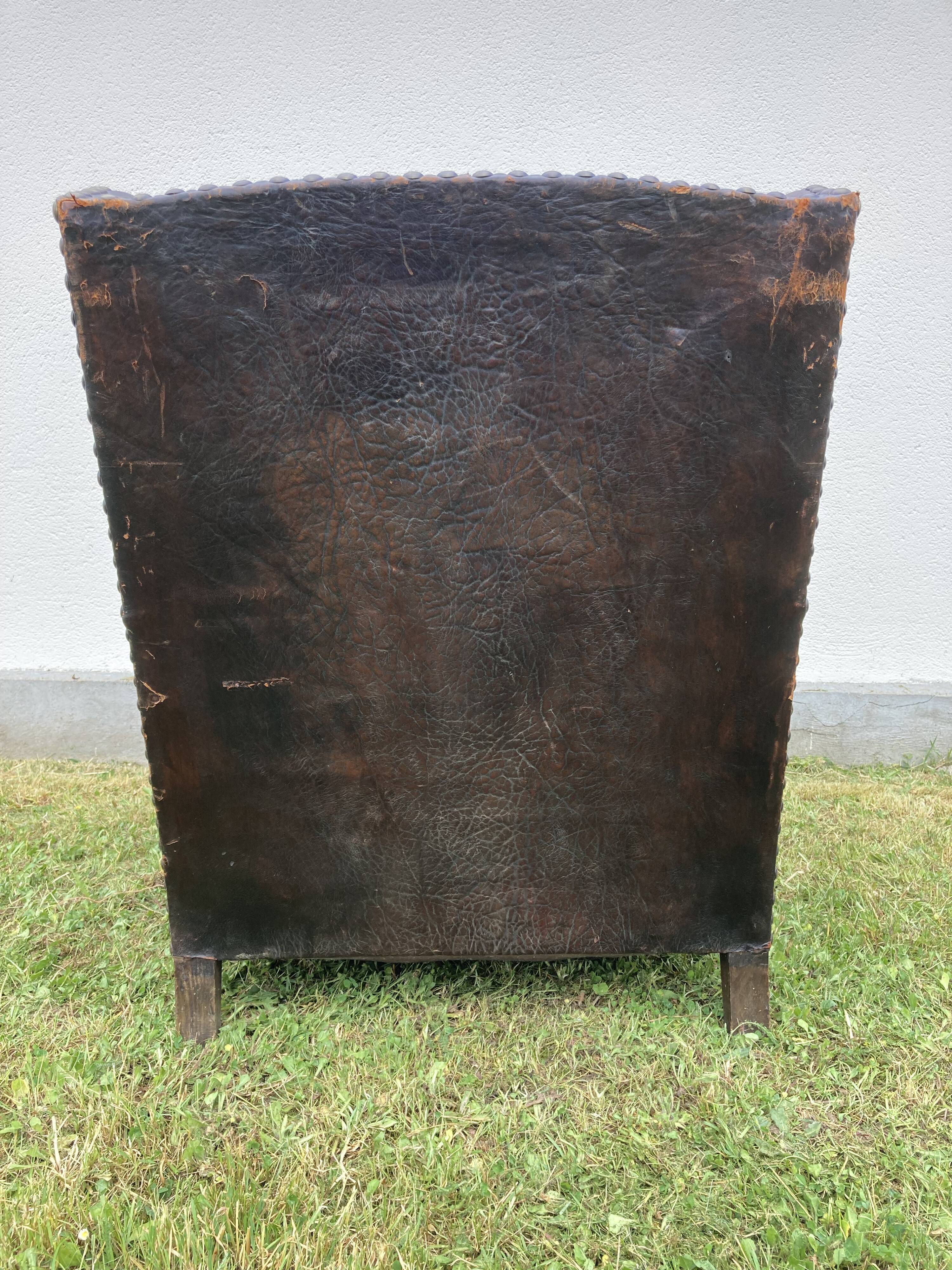 Chesterfield Wingback Armchair