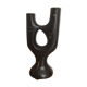 Vase noir Revernay