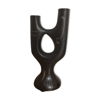Black vase Revernay