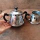 Vintage metal coffee service set