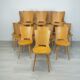Chaises bistrot brasserie Baumann modèle Dove vintage années 50