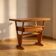 Coffee table, mid-century folding top storage drawer, 1960s–1970s, Czechoslovakia